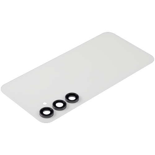 Replacement Back cover Glass With Camera Lens Compatible With Samsung Galaxy S23 FE 5G (Cream)