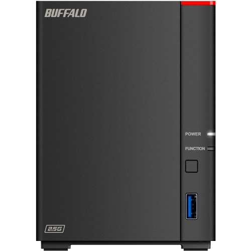 Image 1 de 4.. Remis à neuf - Disques durs 4&nbsp;To LinkStation 710D de Buffalo inclus, nuage privé (1 x 4&nbsp;To, 1 baies)