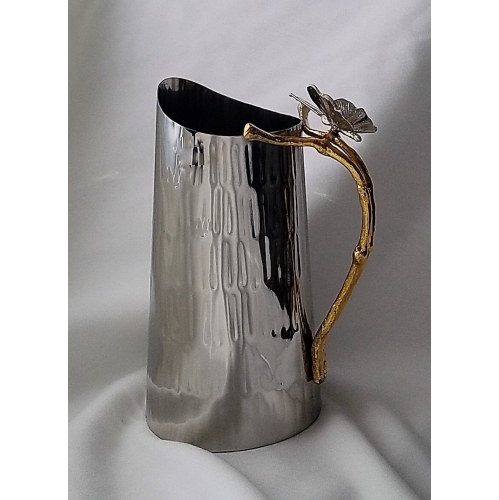 Dragonfly water pitcher- 9 1/4" High