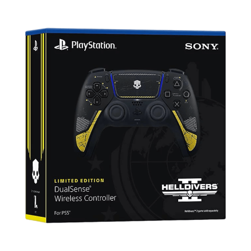 Remis à neuf - Manette sans fil DualSense pour PlayStation 5 de Sony - Helldivers 2 édition limitée