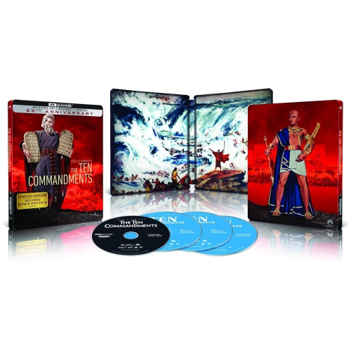 The Ten Commandments [Steelbook] [4K UHD + Blu-ray]