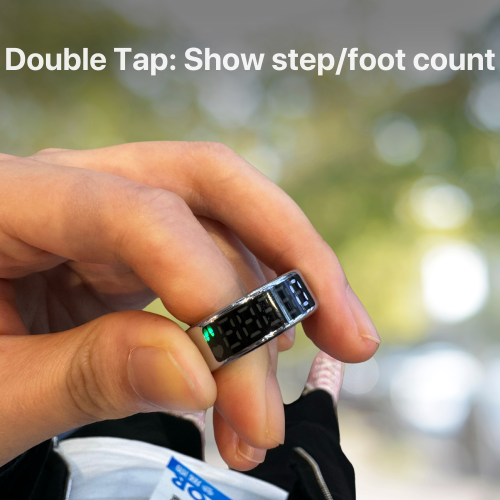 Smart Health Ring by Bigly Brothers – AI Fitness Tracker, Sleep Monitor, Heart Rate & SpO2 Sensor, No App Fees, Long Battery Life, 4th Gen Chip