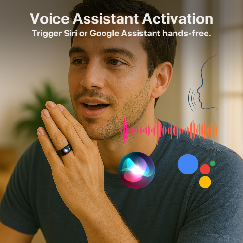 Smart Health Ring by Bigly Brothers – AI Fitness Tracker, Sleep Monitor, Heart Rate & SpO2 Sensor, No App Fees, Long Battery Life, 4th Gen Chip