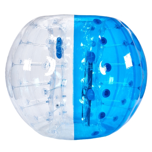 Image 1 de 9.. VEVOR 1-Pack Inflatable Bumper Ball, 5FT/1.5M Body Sumo Zorb Balls for Teen & Adult, 0.8mm PVC Human Hamster Bubble Balls for Team Play, Bumper