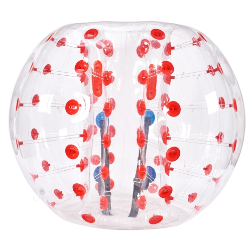 VEVOR 5FT/1.5M Inflatable Bumper Ball 1-Pack, Body Sumo Zorb Balls for Teen & Adult, 0.8mm PVC Human Hamster Bubble Balls for Team Play, Bumper