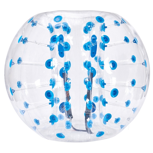 Image 1 de 9.. VEVOR 1-Pack Inflatable Bumper Ball, 5FT/1.5M Body Sumo Zorb Balls for Teen & Adult, 0.8mm PVC Human Hamster Bubble Balls for Team Play, Bumper