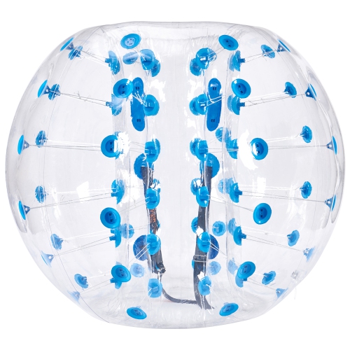 VEVOR 1-Pack Inflatable Bumper Ball, 5FT/1.5M Body Sumo Zorb Balls for Teen & Adult, 0.8mm PVC Human Hamster Bubble Balls for Team Play, Bumper