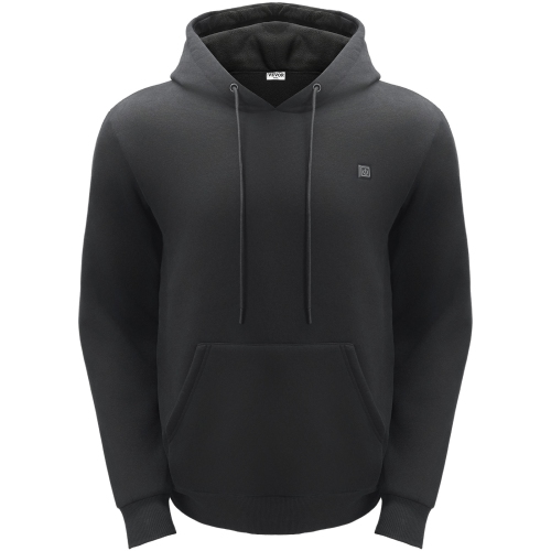 Haut à capuchon chauffant VEVOR 7,4&nbsp;V, sweat-shirt chauffant unisexe avec bloc-piles, veste électrique avec 5 zones chauffantes, pull chauffant