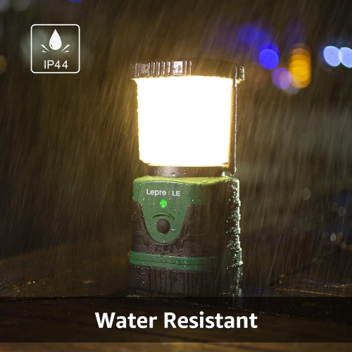 Rechargeable LED Camping Lantern, 1000 Lumen Camping Light, IP44 Waterproof 4 Lighting Modes Camping Lamp, 4400mAh Power Bank, Tent Light for Hiking,