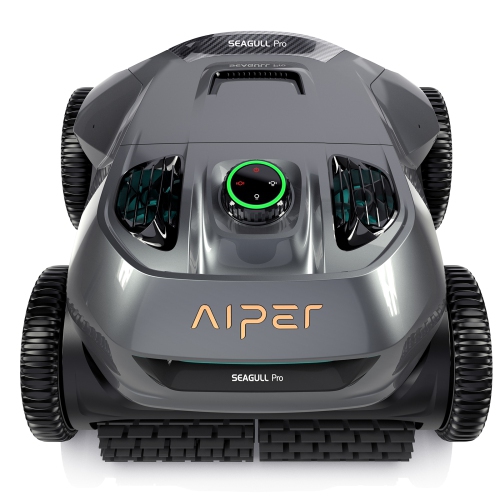 Image 1 de 10.. Remis à neuf - Aiper SG Pro - Aspirateur robot sans fil pour piscine creusée jusqu'à 1600&nbsp;pi², aspirateur automatique pour piscine