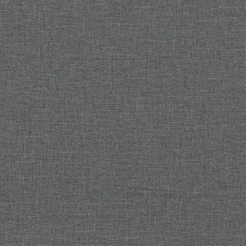 vidaXL Sofa 3-Seater Dark Grey Fabric