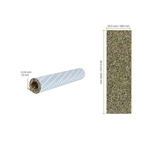 VEVOR 94.5" x 35.4" Boat Flooring, EVA Foam Boat Decking , Non-Slip Self-Adhesive Flooring, 23.2 sq.ft Marine Carpet for Boats, Yacht, Pontoon, Kayak