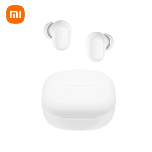 Xiaomi Redmi Buds 6 Play – True Wireless Earbuds with Deep Bass, 36-Hour Battery, IPX4 Water Resistance & Bluetooth 5.4, White