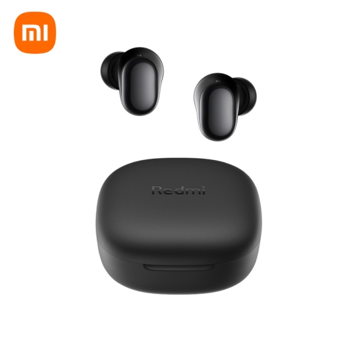 Xiaomi Redmi Buds 6 Play – True Wireless Earbuds with Deep Bass, 36-Hour Battery, IPX4 Water Resistance & Bluetooth 5.4, Black