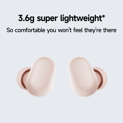 Xiaomi Redmi Buds 6 Play – True Wireless Earbuds with Deep Bass, 36-Hour Battery, IPX4 Water Resistance & Bluetooth 5.4, Pink