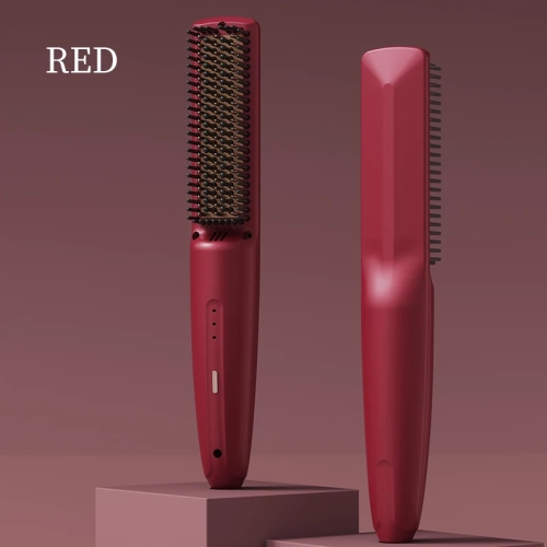 Mini Hair Straightener Straightening Brush, Easy to Carry