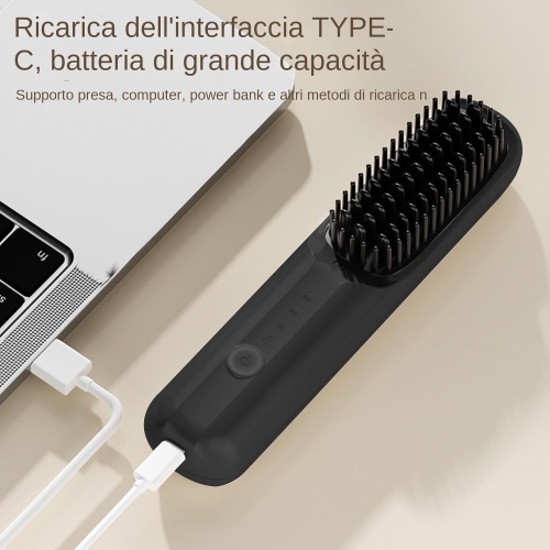 Fer plat ionique facile à transporter – température réglable, cordon anti-enchevêtrement, fer plat ionique négatif, fer plat lisse