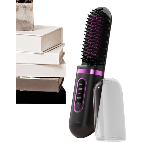 Fer plat rechargeable, fer plat multifonctionnel, fer plat portatif, fer plat électrique, fer plat sans fil intime, pratique à utiliser