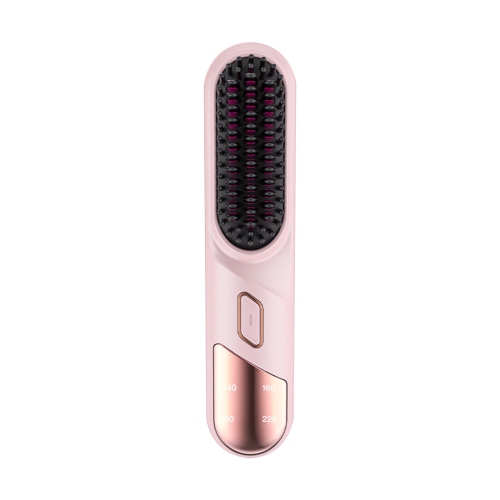 GREEN SCENIC  （Pink）Hair Straightener Comb Hairdressing Tools Do Not Damage Hair Straightener Home Hair Straightener Straight Plate Straightening