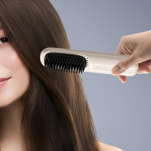 The Perfect Gift: Ionic Straightening Brush – Healthy, Smooth Hair Anytime, Anywhere I Go Ionic Straightening Brush