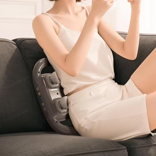 Massager for pain relief in back, legs, neck, shoulders and body, massage gun deep tissue, muscle massager 20 intensities and 6 massage modes, 4 head