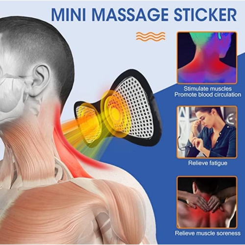 Cervical Massager Full Body Massager Portable Massage Patch Waist Back Shoulder Massager Mini Massage Patch