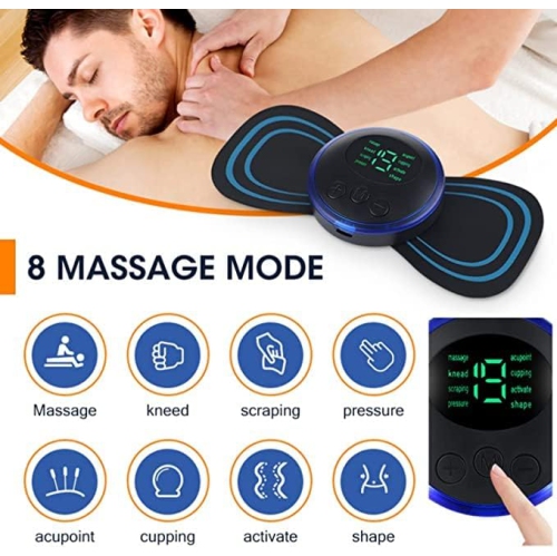 Cervical Massager Full Body Massager Portable Massage Patch Waist Back Shoulder Massager Mini Massage Patch