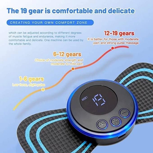 Cervical Massager Full Body Massager Portable Massage Patch Waist Back Shoulder Massager Mini Massage Patch