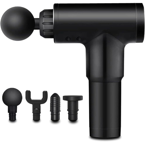 Pistolet de massage de relaxation musculaire profonde fascia Gun de massage pour soulager la douleur Appareil de massage à impact du cou et du dos