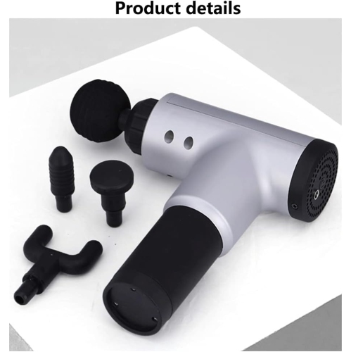 Pistolet de massage de relaxation musculaire profonde fascia Gun de massage pour soulager la douleur Appareil de massage à impact du cou et du dos