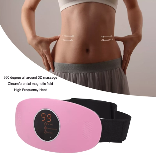 Chauffage vibration compresse chaude courroie de thérapie de chauffage courroie de massage abdominale électrique ceinture de massage de perte de