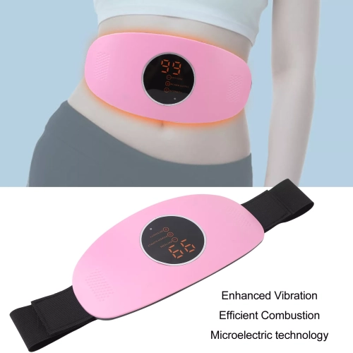 Chauffage vibration compresse chaude courroie de thérapie de chauffage courroie de massage abdominale électrique ceinture de massage de perte de