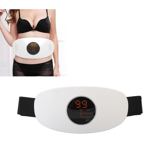 Chauffage vibration compresse chaude courroie de massage par impulsion Courroie de massage électrique Ceinture de massage abdominale Ceinture de
