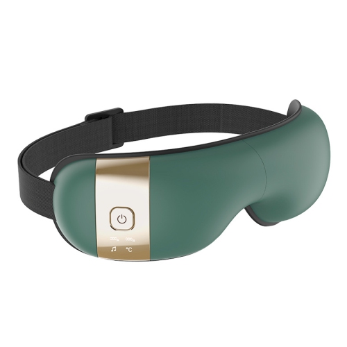 Eye massager with heating and vibration function │ Suitable for dry eyes, relieve eye fatigue, dark circles, eye bags, improve sleep——green