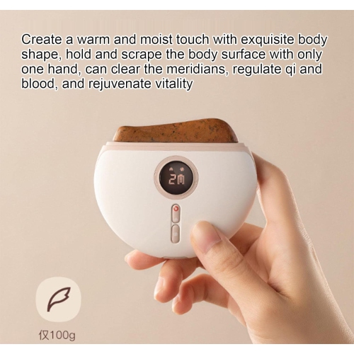 Gua Sha Board Massager, Electric Heated Gua Sha Facial Tool 3 Levels for Neck Face Firming Massager