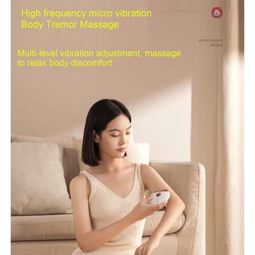 Gua Sha Board Massager, Electric Heated Gua Sha Facial Tool 3 Levels for Neck Face Firming Massager