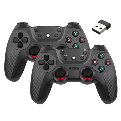 Wireless Game Controller Joystick Wireless Game Controller Personalized Buttons, Sensitive Trigger Non-slip Design G2.4G Charging Model