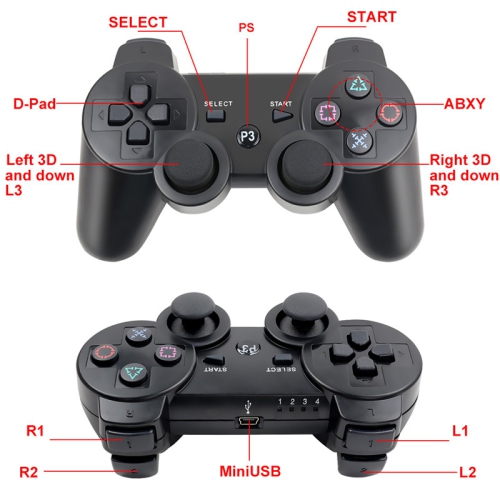 PS3 snowflake key wireless controller wireless bluetooth controller