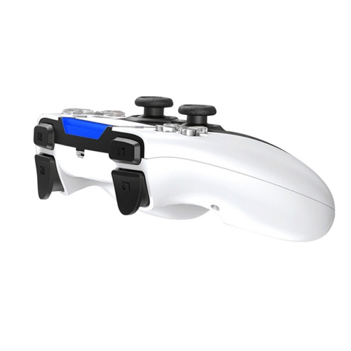 Wireless Game Controller Gamepad with Charging Indicator - White