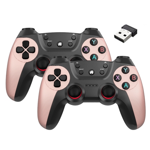 Wireless Game Controller Joystick Wireless Game Controller Personalized Buttons, Sensitive Trigger Non-slip Design G2.4G Charging Model