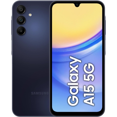 SAMSUNG Galaxy A15 5G 128GB, 6.5" 90Hz AMOLED, Octa-Core, 50MP Triple Camera, Black