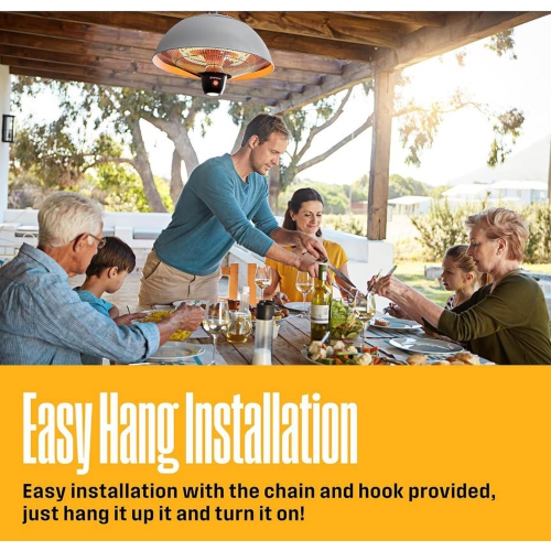 Radiateur électrique à infrarouge pour l'extérieur de Westinghouse - Suspendu