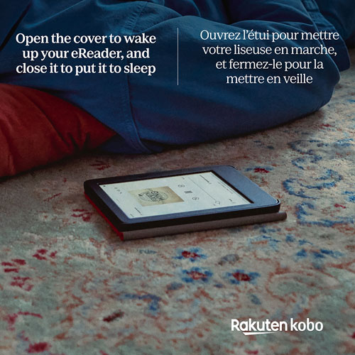 Étui SleepCover pour Clara Colour/BW de Kobo - Bleu crépuscule