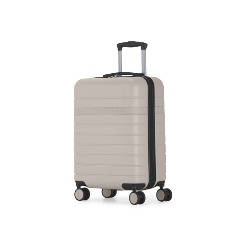 Bugatti - Lisbon 2 Piece Hardside Luggage Set with Expansion - Beige