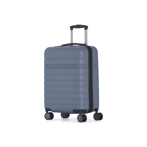 Bugatti - Lisbon 2 Piece Hardside Luggage Set with Expansion - Blue