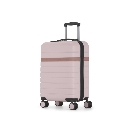Bugatti - Lisbon 2 Piece Hardside Luggage Set with Expansion - Pink
