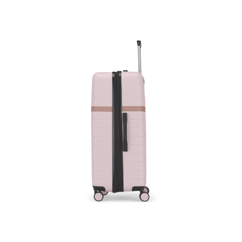 Bugatti - Lisbon 2 Piece Hardside Luggage Set with Expansion - Pink