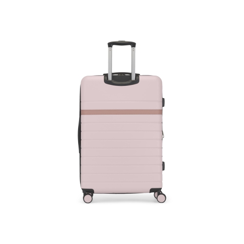 Bugatti - Lisbon 2 Piece Hardside Luggage Set with Expansion - Pink