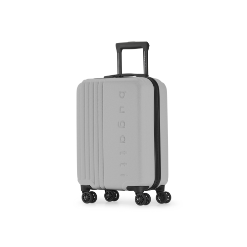 Bugatti - The Classic 2 Piece Hardside Luggage Set with Expansion - Grey
