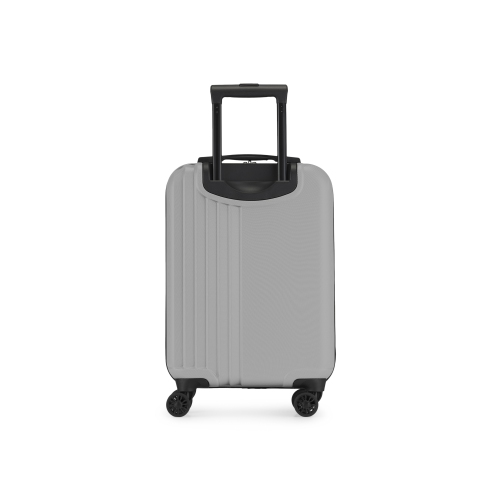 Bugatti - The Classic 2 Piece Hardside Luggage Set with Expansion - Grey